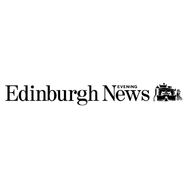 Logo for the newspaper, Edinburgh News, where Amy has been featured.