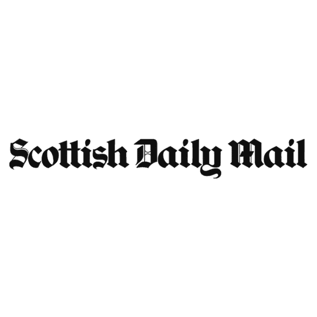 Logo for the newspaper, The Scottish Daily Mail, where Amy has had numerous features.